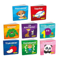 Intelligente Babybibliothek (8 Bücher, 6–24 Monate)