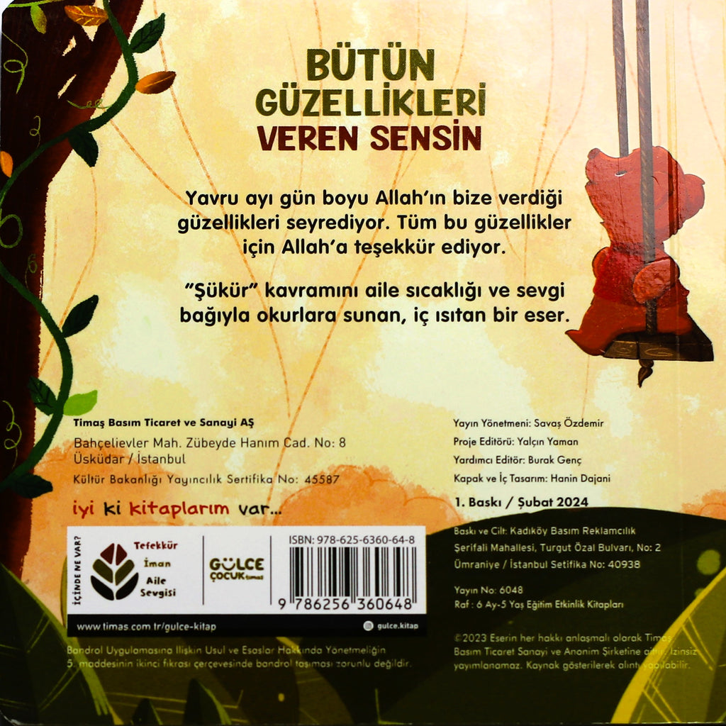 Bütün Güzellikleri Veren Sensin